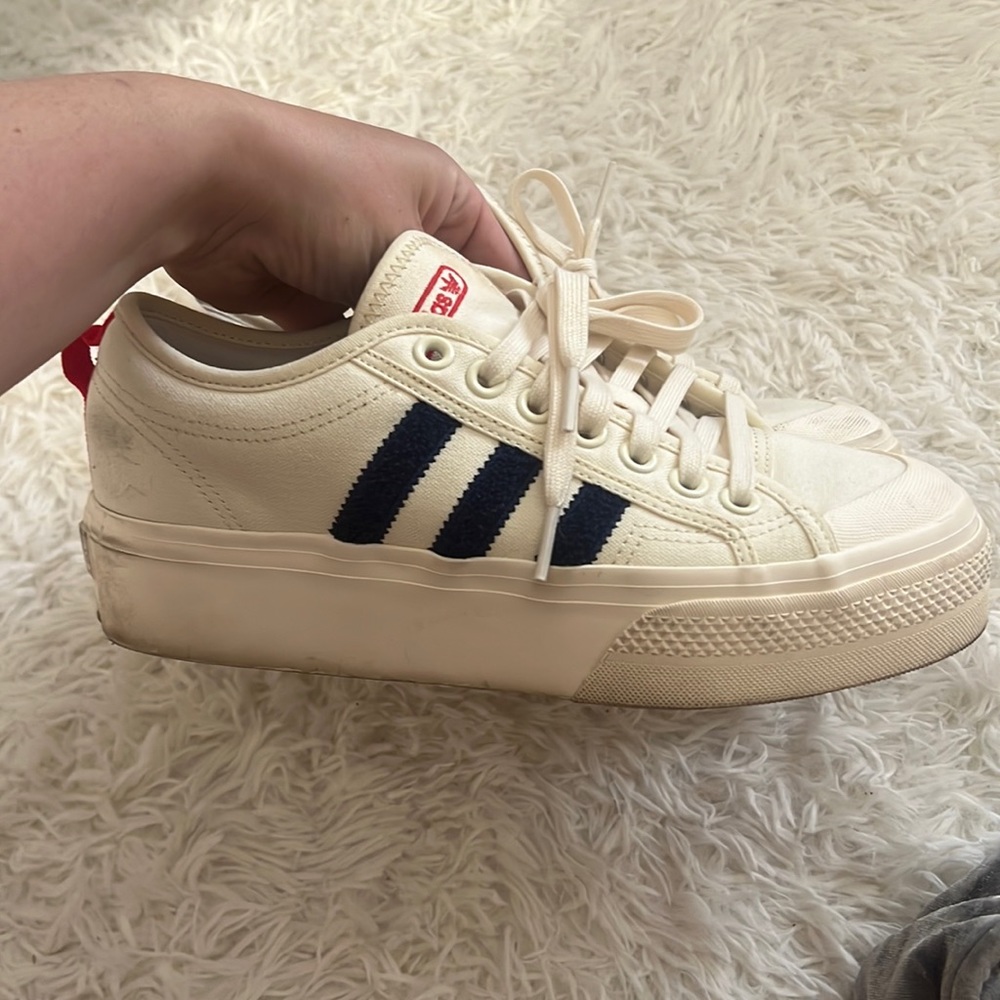 Women's platform nizza adidas